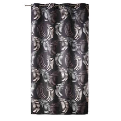 Rideau à Oeillets 140 X 260 Cm Goyave Chocolat