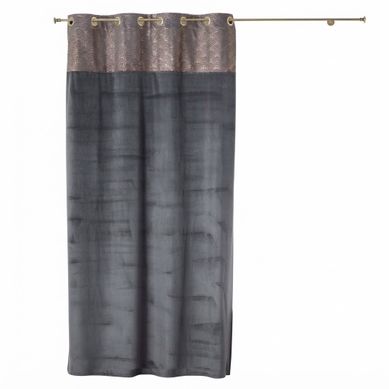 Rideau A Oeillets 140 X 240 Cm Duchesse Anthracite
