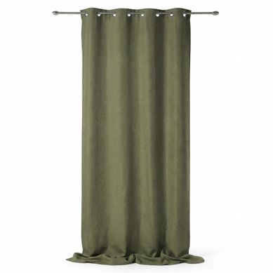 Rideau A Oeillets 140 X 260 Cm Newtons Kaki