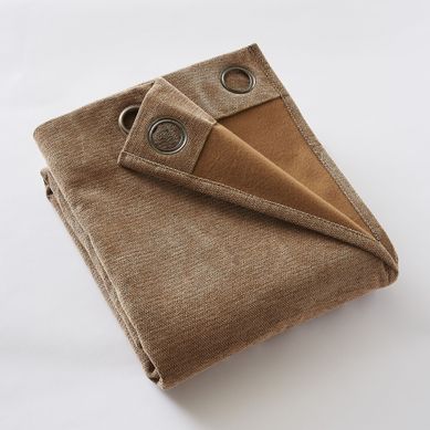 Rideau Occultant Polaire Bjorn 140x240 Camel