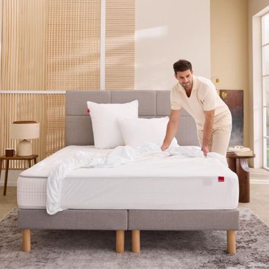 Protège-Matelas 200x200 Cm Imperméable Et Respirant - Alèse Housse Matelas Jusqu'à 30 Cm Profondeur, Silencieux