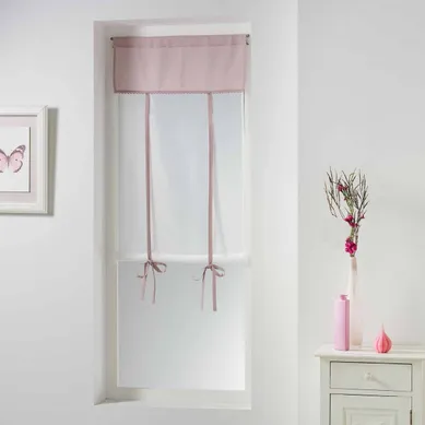 Store Voilage "femina" 60x150cm Rose Dragée