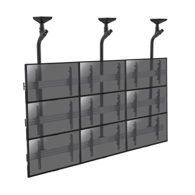 Support Plafond Mur D'images Pour 9 écrans TV 45''-50''