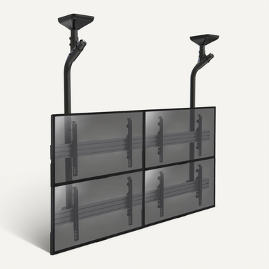 Support Plafond Mur D'images Pour 4 écrans TV 45''-55''