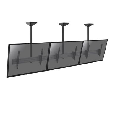 Support Plafond Menu Board 3 écrans 50''-55'' - Hauteur 100cm