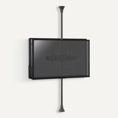 Support Sol-plafond Pour 2 écrans TV Back To Back 32'' - 75'' Support Sol-plafond Pour 2 écrans TV Back To Back 32'' - 75''