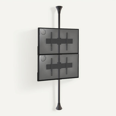 Support Sol-plafond Pour 2 écrans TV 32'' - 75'' Support Sol-plafond Pour 2 écrans TV 32'' - 75''
