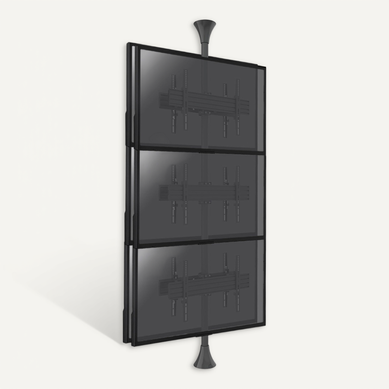 Support Sol-plafond Pour 6 écrans TV Back To Back 32'' - 75'' Support Sol-plafond Pour 6 écrans TV Back To Back 32'' - 75''