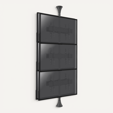 Support Sol-plafond Pour 6 écrans TV Back To Back 32'' - 75'' - Vesa Max 600x400 Support Sol-plafond Pour 6 écrans TV Back To Back 32'' - 75'' - Vesa Max 600x400