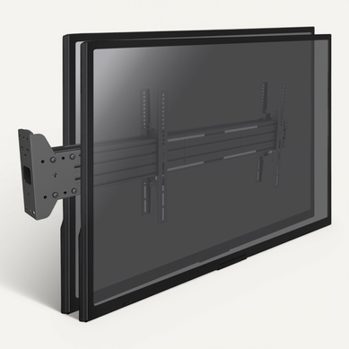 Support TV Pour Affichage Dynamique Pour 2 écrans Back To Back 32-65"