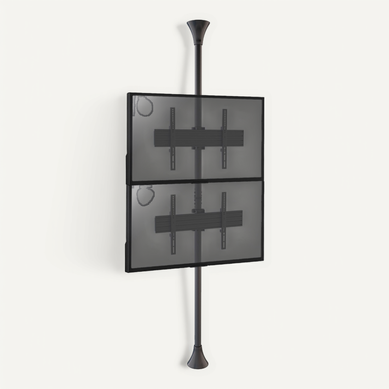 Support Sol-plafond Pour 2 écrans TV 32'' - 75'' - Hauteur 240cm Support Sol-plafond Pour 2 écrans TV 32'' - 75'' - Hauteur 240cm