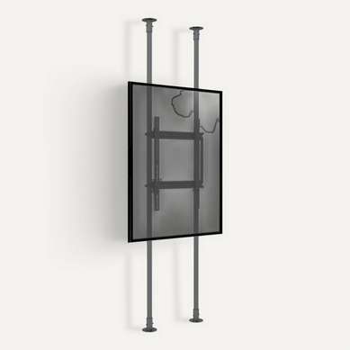 Support Sol-plafond Portrait Pour écran TV 50'' - 100'' - Hauteur Max 300cm