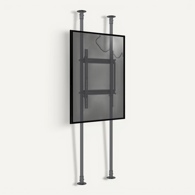Support Sol-plafond Portrait Pour écran TV 50'' - 100'' - Hauteur Max 240cm