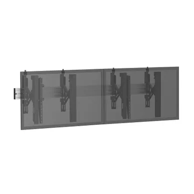 Support TV Mural - Push Pull 2 écrans 45"-55"