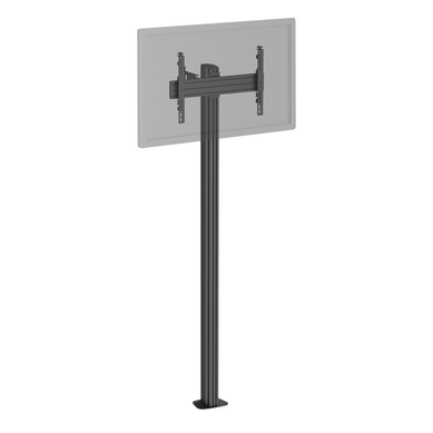 Support TV Sur Pied 32'' - 75'' Hauteur 240cm À Visser Noir
