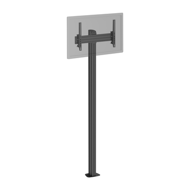 Support TV Sur Pied  32'' - 75'' Hauteur 240cm À Visser, Inclinable Noir