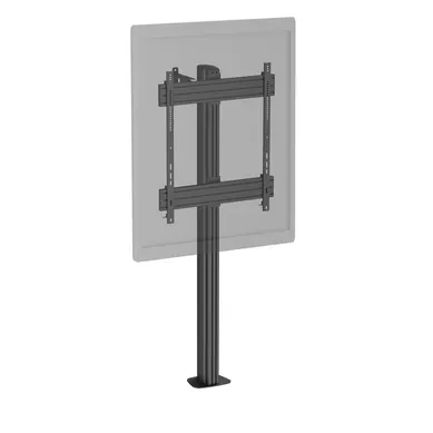 Support TV Sur Pied 60''-100'' Mode Portrait À Visser Noir Support TV Sur Pied 60''-100'' Mode Portrait À Visser Noir