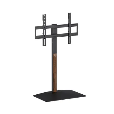 Support TV Sur Pied Pour écran 32"-85", Finition Bois