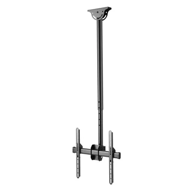 Support Plafond écran TV 32"-75", Hauteur 106-156cm, Inclinable