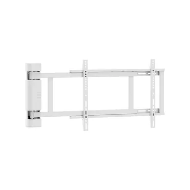 Support Mural TV Motorisé 32''- 75'', Blanc - Pivotant 170°