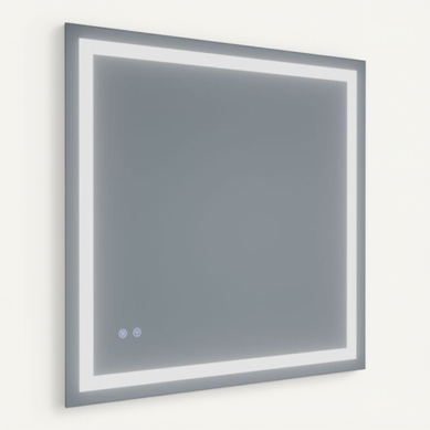 Miroir LED Modulable Et Antibuée Vista Plus - 80x80 Cm