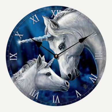 Horloge Licornes Par Lisa Parker 30 Cm