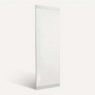 Miroir En Bois "azus" - 40 X 120 Cm - Blanc