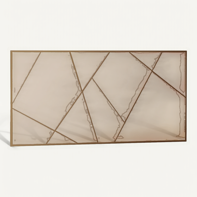 Miroir En Bois "orezo" - 120 X 60 Cm - Bronze Miroir En Bois "orezo" - 120 X 60 Cm - Bronze