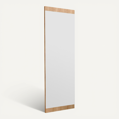 Miroir En Bois "azus" - 40 X 120 Cm - Marron Miroir En Bois "azus" - 40 X 120 Cm - Marron