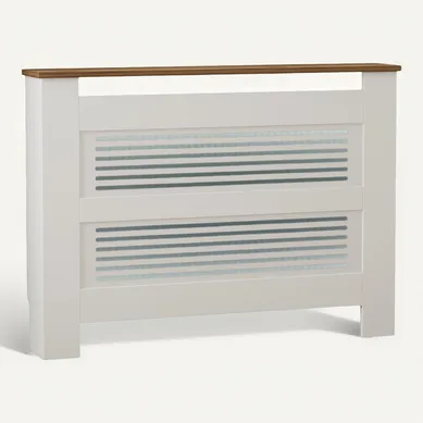 Armoire De Radiateur En Bois "termora" 112 X 19 X 82 Cm - Noyer