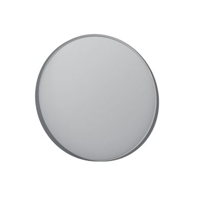 Miroir Décoratif En Bois "moonlight 90 V2" - 90 X 7 X 90 Cm - Matte Grey