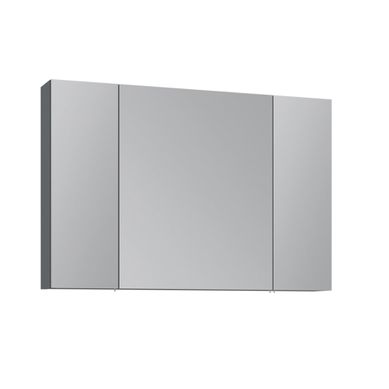 Meuble Salle De Bain Avec Miroir "nuvola 100 V2" - 97 X 16 X 66 Cm - Anthracite Meuble Salle De Bain Avec Miroir "nuvola 100 V2" - 97 X 16 X 66 Cm - Anthracite