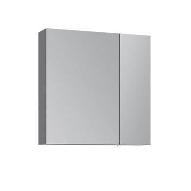 Meuble Salle De Bain Avec Miroir "nuvola 60 V2" - 66 X 16 X 60 Cm - Grey Meuble Salle De Bain Avec Miroir "nuvola 60 V2" - 66 X 16 X 60 Cm - Grey