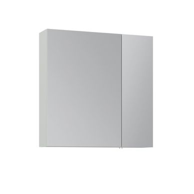 Meuble Salle De Bain Avec Miroir "nuvola 60 V2" - 66 X 16 X 60 Cm - Cashmere