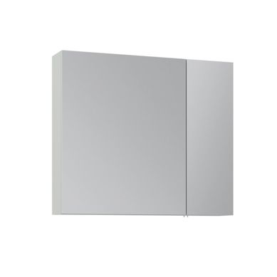 Meuble Salle De Bain Avec Miroir "nuvola 80 V2" - 75 X 16 X 66 Cm - Cashmere