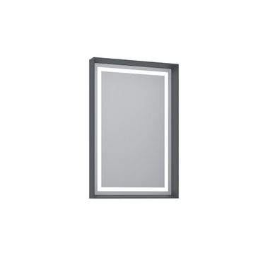 Miroir Décoratif En Bois "craft 60 X 90 V2" - 60 X 10 X 90 Cm - Matte Anthracite Miroir Décoratif En Bois "craft 60 X 90 V2" - 60 X 10 X 90 Cm - Matte Anthracite