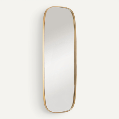 Miroir Rectangulaire Chêne Floki 50x140