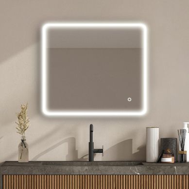 Miroir LED Rectangulaire Avec Rétroéclairage Miralux