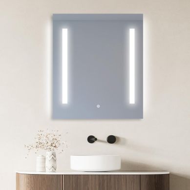Miroir LED Rectangulaire éclairage Latéral Lumena Miroir LED Rectangulaire éclairage Latéral Lumena