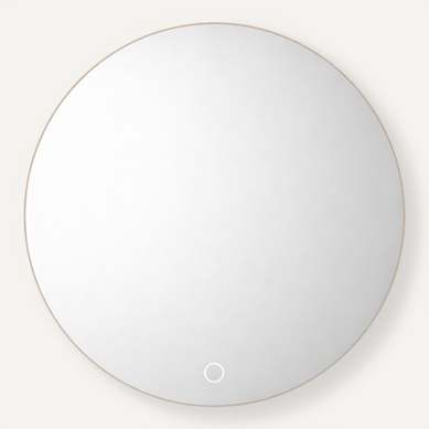 Miroir LED Rond - 60 X 60 Cm - Éclairage LED Rétroéclairé - Aurelia