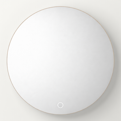 Miroir LED Rond - 80 X 80 Cm - Éclairage LED Rétroéclairé - Aurelia