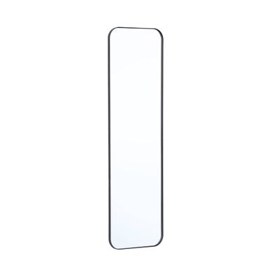 Miroir Rectangulaire Acier Noir 34 X 119 X 1.8 Cm - Harold