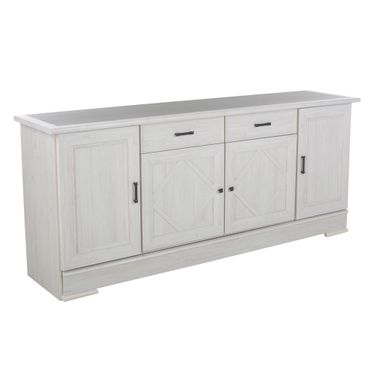 CAMILLE  imitation chêne blanchi/ gris