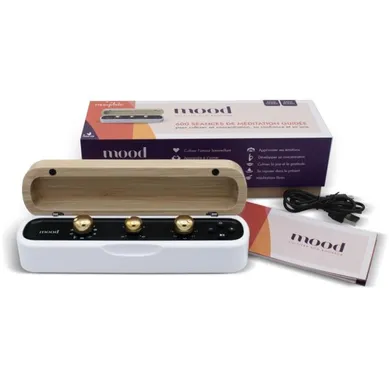 Box Méditation Audio - 600 Séances, 10 Thèmes, Rechargeable USB-c Box Méditation Audio - 600 Séances, 10 Thèmes, Rechargeable USB-c