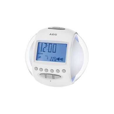 Horloge Transparente Blanche  Mrc4117