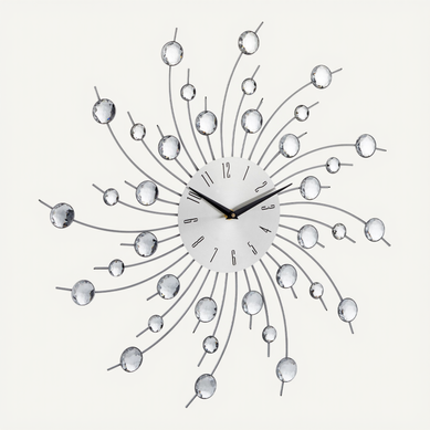 Horloge Murale Avec Perles