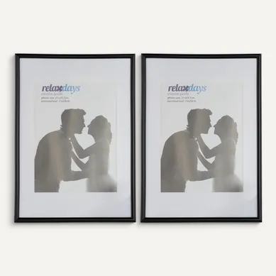 Cadre Photo A4 Lot De 4 Noir