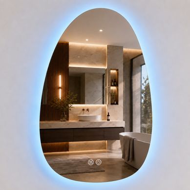 Miroir LED et Antibuée