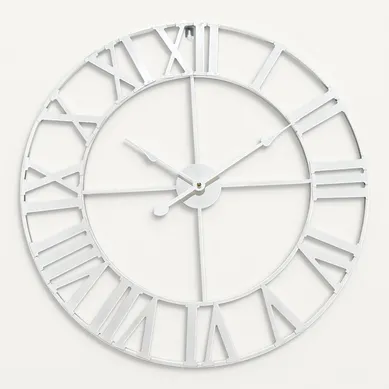 Horloge Murale à Chiffres Romains