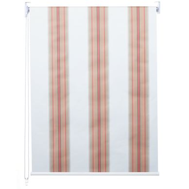 Store À Enrouleur Pour Fenêtres Hwc-d52 110 X 230 Blanc Rouge Beige
